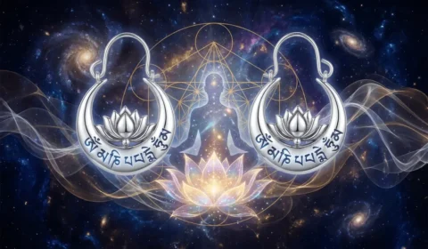 Om Mani Padme Hum Earrings Spiritual Meaning & Benefits