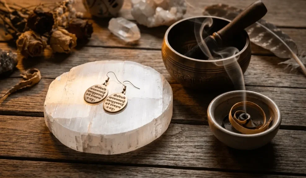 The Spiritual Meaning and Benefits of Om Mani Padme Hum Earrings 11 - Buddha Bodhis The Spiritual Meaning and Benefits of Om Mani Padme Hum Earrings 10 - Buddha Bodhis