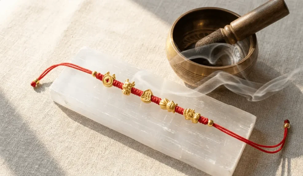 The Spiritual Meaning of a Red String Belly Chain with Gold Charms 9 - Buddha Bodhis The Spiritual Meaning of a Red String Belly Chain with Gold Charms 8 - Buddha Bodhis