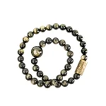 Double-Layer Cat’s Eye Golden Obsidian Bracelet | Spiritual Jewelry 4 - Buddha Bodhis Double-Layer Cat’s Eye Golden Obsidian Bracelet