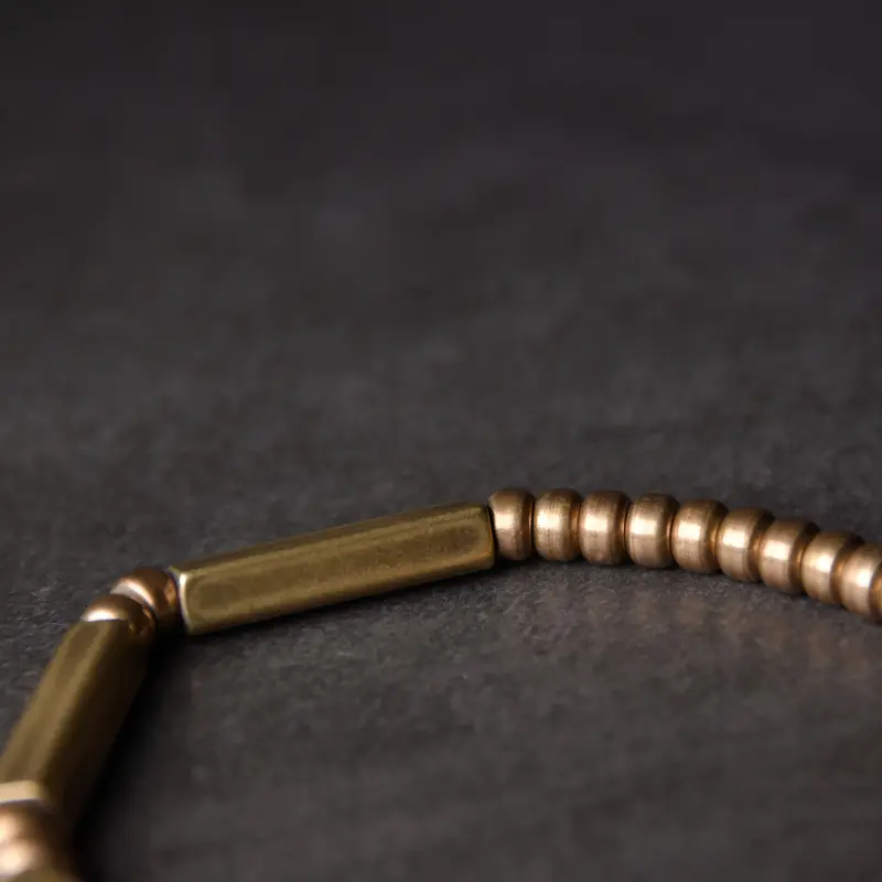Pure Brass Zen Bracelet