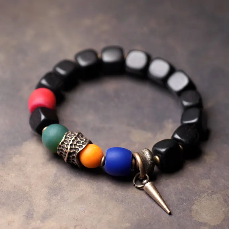The Alchemical Path A Five Elements Ebony Bracelet