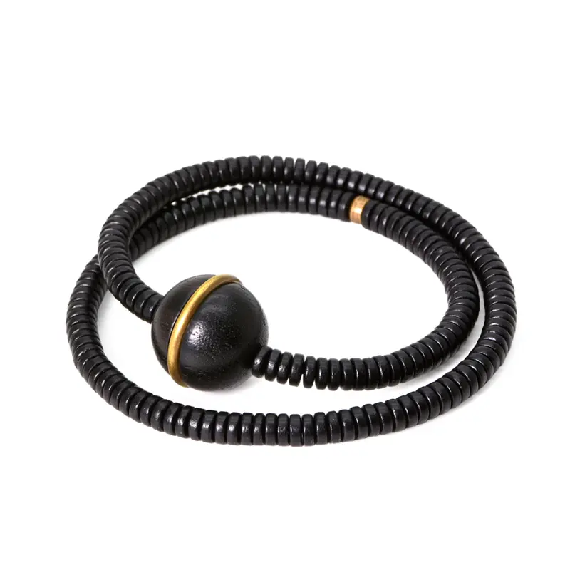 The Center of All Things A Minimalist Ebony Bracelet
