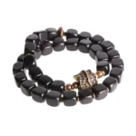 The Dragon's Hide An Ebony and Brass Armor Bracelet