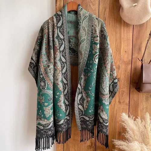 Boho Style Cotton Scarf Shawl