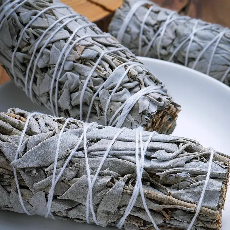 Authentic California White Sage Smudge Stick - Natural Air Cleansing Bundle