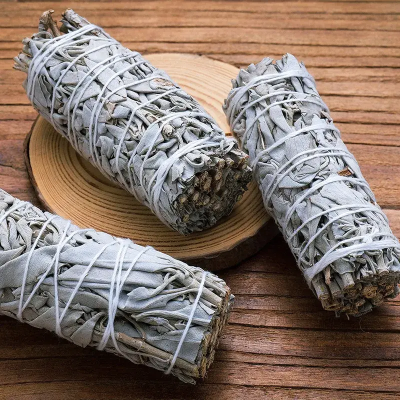 Authentic California White Sage Smudge Stick - Natural Air Cleansing Bundle