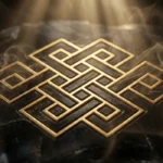 endless-knot-symbol-golden-srivatsa-spiritual-geometry