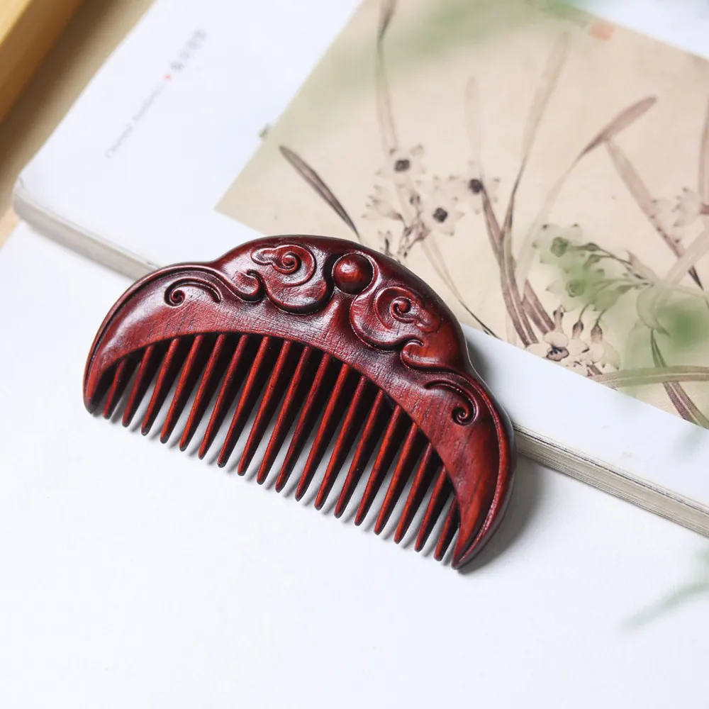 Auspicious-Cloud-Rosewood-Comb-–-Stress-Relief-Timeless-Elegance