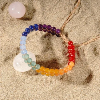 Lapis Lazuli Crystal Anklet for Inner Peace & Spiritual Harmony-2