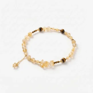 citrine-gemstone-beaded-anklet
