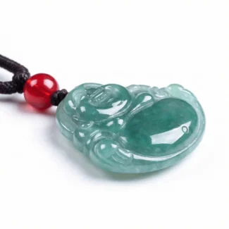 green-jade-laughing-buddha-pendant