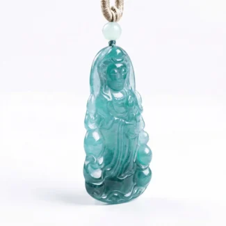 green-jadeite-guanyin-pendant-necklace
