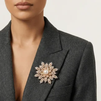 luxury-gold-snowflake-pearl-zircon-brooch-jewelry-model