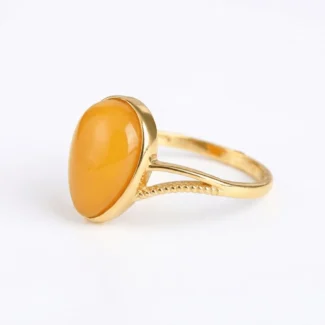 natural-yellow-amber-pear-ring