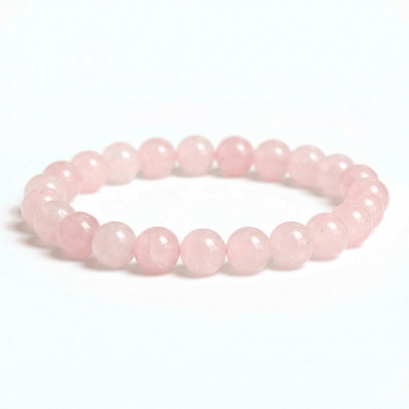 rose-quartz-bead-bracelet