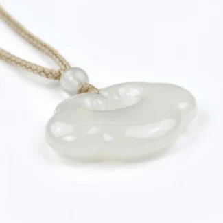 white-chalcedony-cloud-pendant-necklace