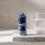 Blue Spot Jasper Crystal Tower for Inner Peace & Logical Clarity-2