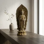 Bottle Style Iron Resin Guanyin Statue – Inner Peace, Protection & Zen Serenity-3