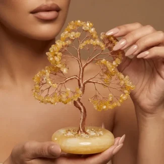 Citrine Crystal Money Tree – Attracting Wealth, Prosperity & Abundance-1