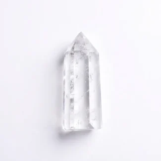 Clear Quartz Crystal Point for Mental Clarity & Energy Purification