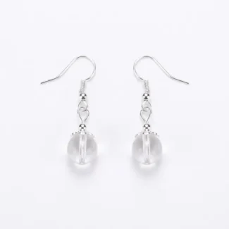 Clear Quartz Earrings – Energy Purification Focus & Inner Peace
