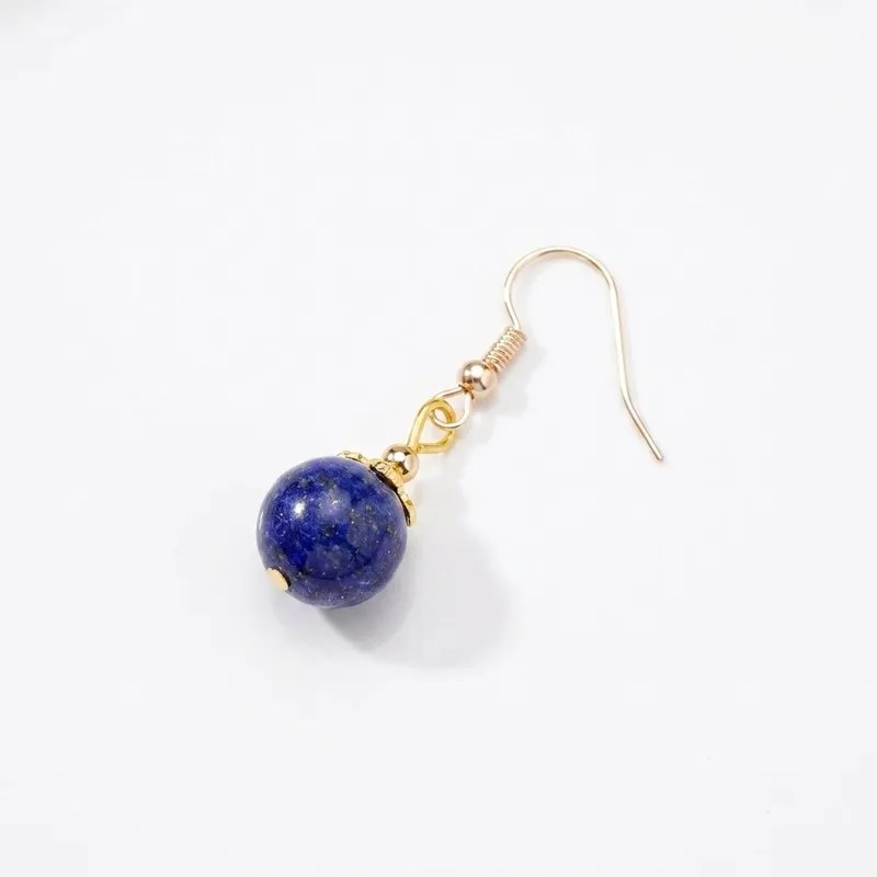Natural Lapis Lazuli Earrings Spiritual Peace & Insight