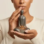 Natural Rust Iron & Resin Buddha Statue for Inner Peace & Zen Mindfulness-1