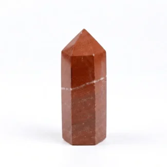 Red Jasper Crystal Point for Vitality & Grounding Energy