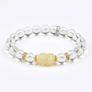 clear-quartz-pixiu-bead-bracelet-c957